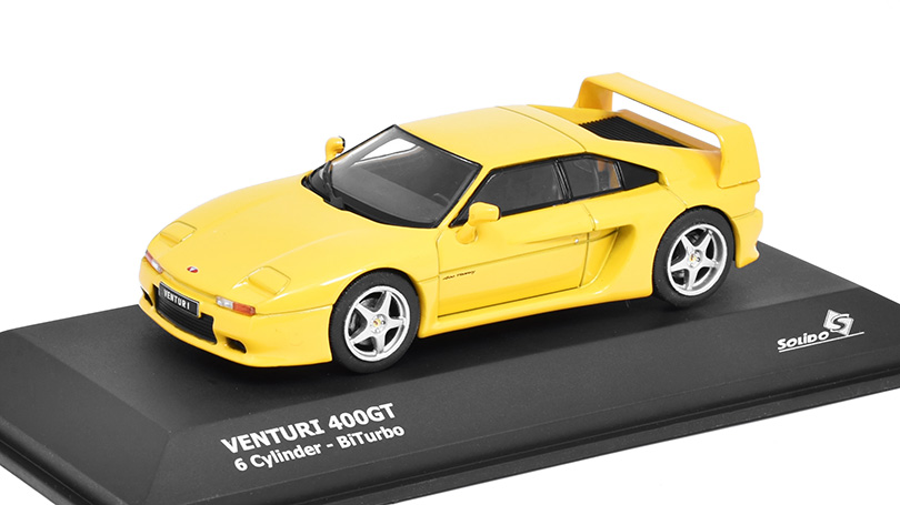 Venturi 400 GT 1994 žlutá 1:43 - Solido