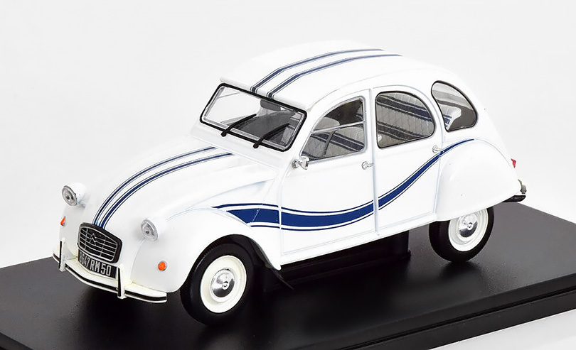 Citroen 2CV France 3 1983 1:24 Hachette časopis s modelem