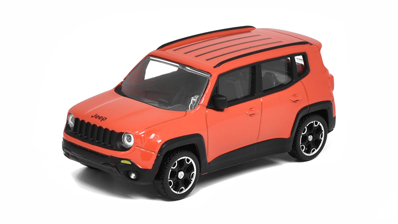 Jeep Renegade 2017 1:43 oranžový - Mondo Motors