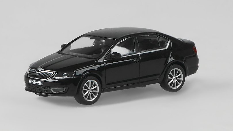 Škoda Octavia III 2012 Černá Magic Metalíza 1:43 - Abrex