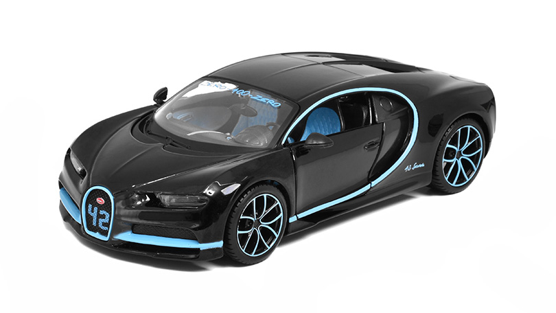 Bugatti Chiron 2016 černá 1:24 - Maisto 