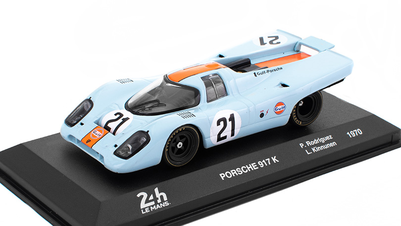 Porsche 917K 24h Le Mans Rodriguez / Kinnunen 1:43 SpecialC. časopis s modelem