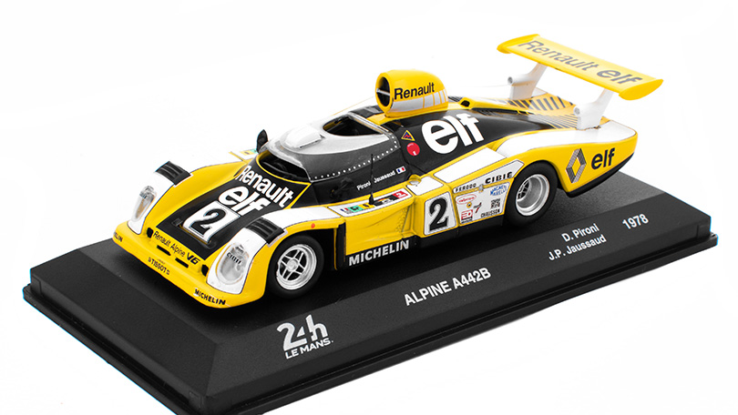 Alpine A442B 24h Le Mans 1978 Pironi / Jaussaud 1:43 SpecialC. časopis s modelem