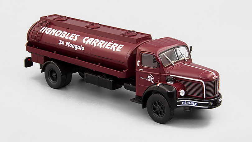 Berliet GLM 10B M3 1955 Vignobles Carriere 1:43 - Hachette časopis s modelem 