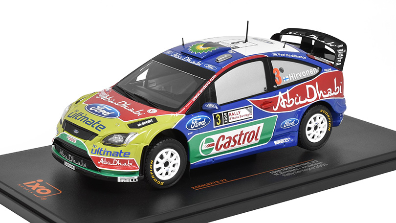 Ford Focus RS WRC #3 Rally Sardegna 2009 1:24 - IXO Models