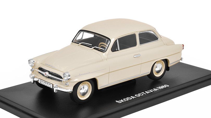 Škoda Octavia 1960 1:24 - časopis Nezapomenutelné auta #49 s modelem