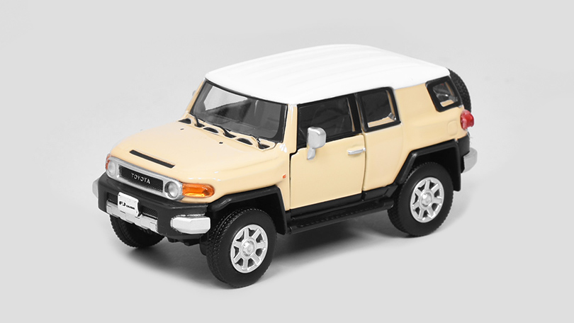 Toyota FJ Cruiser 2015 LHD béžová 1:64 - BM Creations