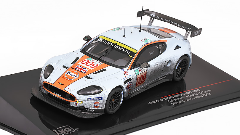 Aston Martin DBR9 #009 Winner Class Le Mans 2008 - 1:43 IXO Models