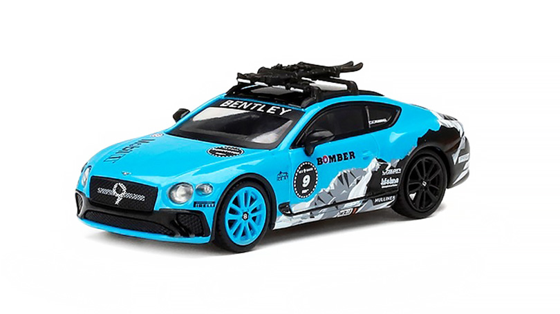 Bentley Continental GT #9 Ice Race GP 2020 1:64 - MiniGT