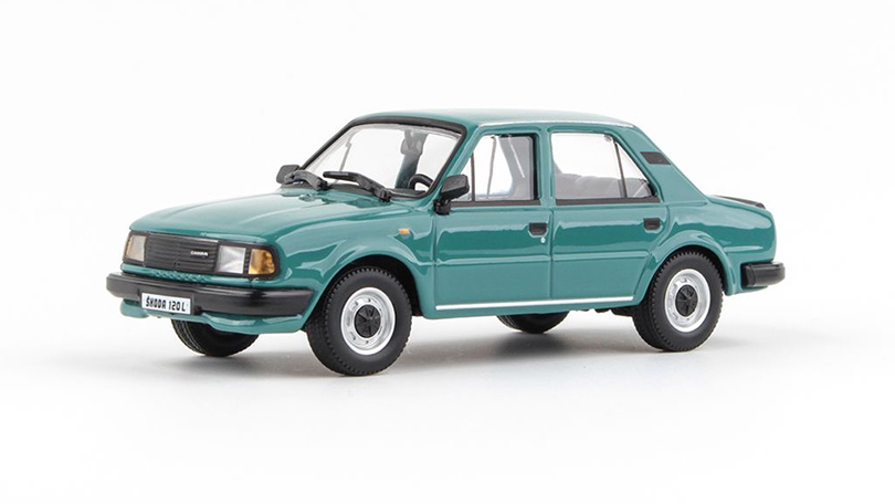 Škoda 120L 1984 Tyrkysová Světlá 1:43 - Abrex