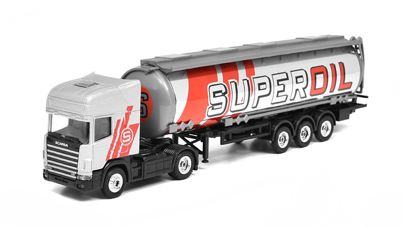 Scania Tahač s cisternou Super Oil 1:87 - Wolf Modelle