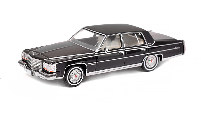 Cadillac Fleetwood Brougham 1982 černý 1:87 - Premium ClassiXXs