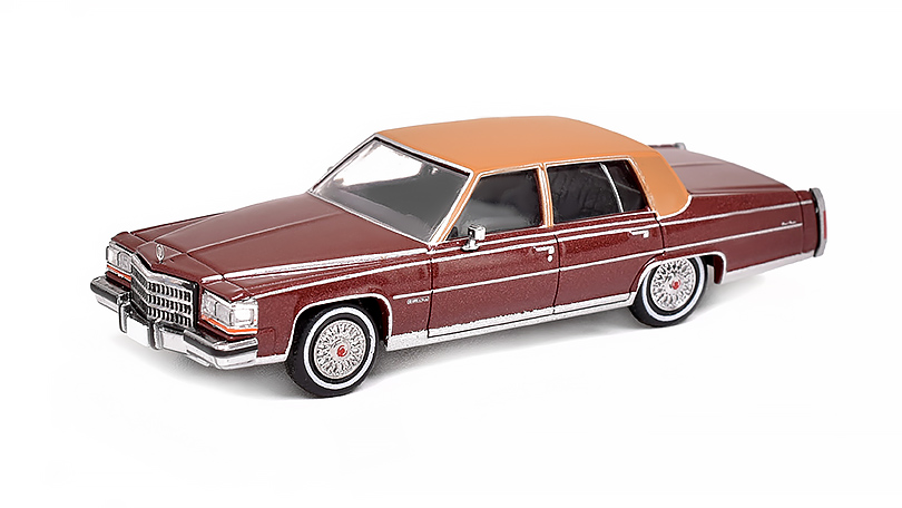 Cadillac Fleetwood Brougham 1982 hnedý 1:87 - Premium ClassiXXs