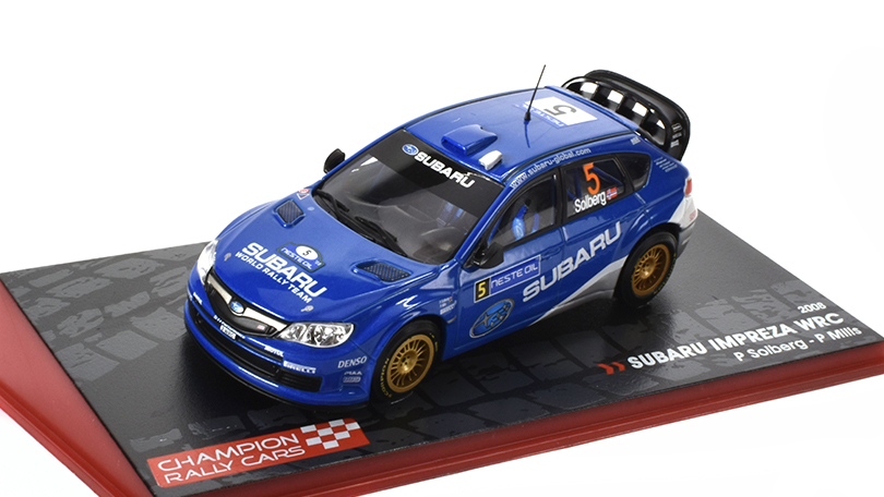 Subaru Impreza WRC #5 2008 1:43 Altaya časopis s modelem