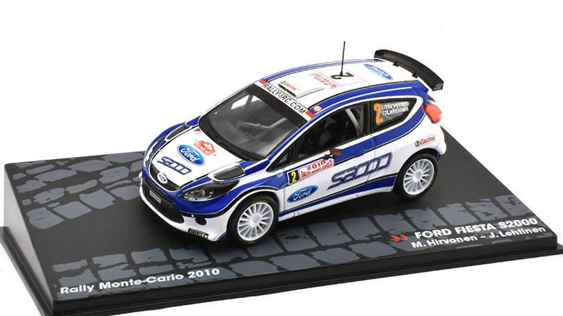 Ford Fiesta S2000 #2 Rally Monte-Carlo 2010 1:43 - SpecialC. časopis s modelem