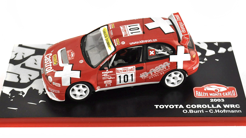 Toyota Corolla WRC #101 2003 1:43 Altaya časopis s modelem