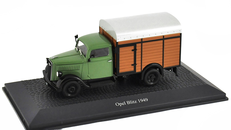 Opel Blitz 1949 1:43 - Atlas časopis s modelem 