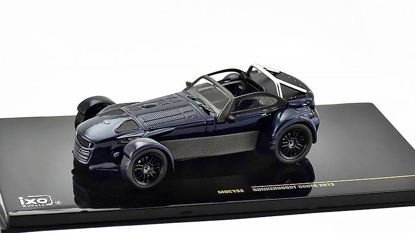 Donkervoort D8GTO 2013 modrý - 1:43 IXO Models