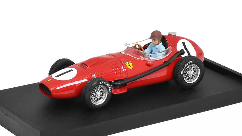 Ferrari 246 F1 #1 GP Gran Bretagna 1958 s figurkou Petera Collinse 1:43 - Brumm 