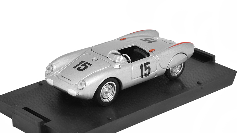 Porsche 550RS #15 Avus 1955 Richad Von Frankenberg 1:43 - Brumm