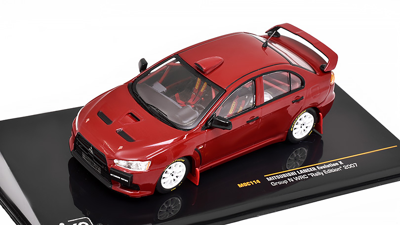 Mitsubishi Lancer Evolution X Group N WRC Rally Edition 2007 1:43 - IXO Models