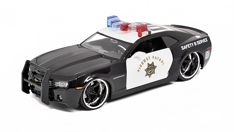 Chevrolet Camaro Concept 2006 Policie 1:24 - Jada Toys BAZAROVÉ ZBOŽÍ