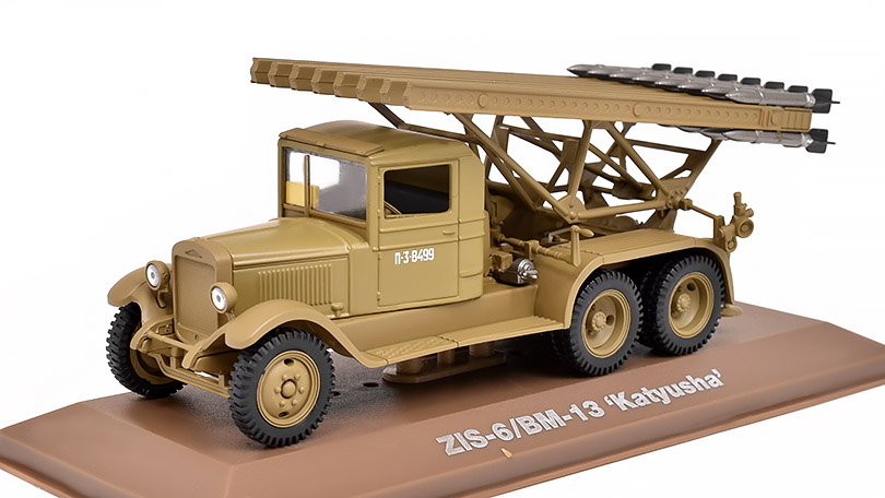 ZIS-6/BM-13 Katyusha 1:43 - Atlas časopis s modelem BAZAROVÉ ZBOŽÍ