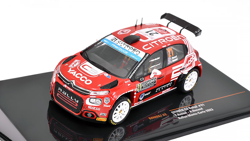 Citroen C3 Rally2 #21 WRC2 Rally Monte-Carlo 2023 1:43 - IXO Models