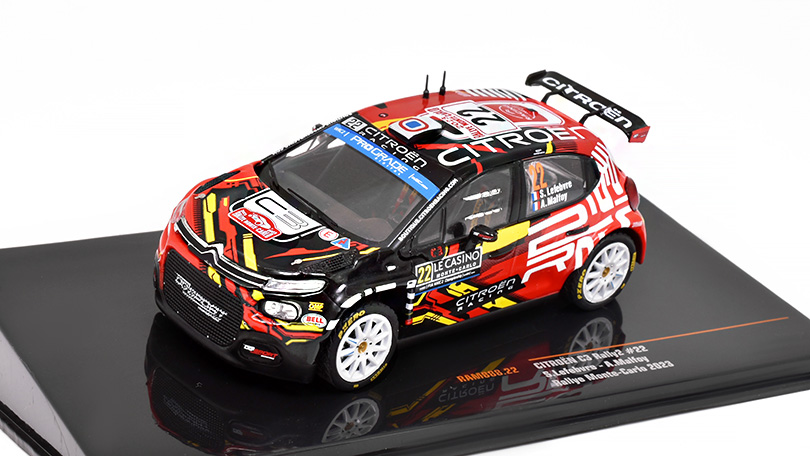 Citroen C3 Rally2 #22 WRC2 Rally Monte-Carlo 2023 1:43 - IXO Models