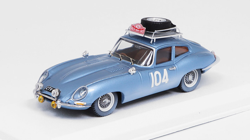 Jaguar E-type Coupe #104 Rallye Monte-Carlo 1965 1:43 - Best Model