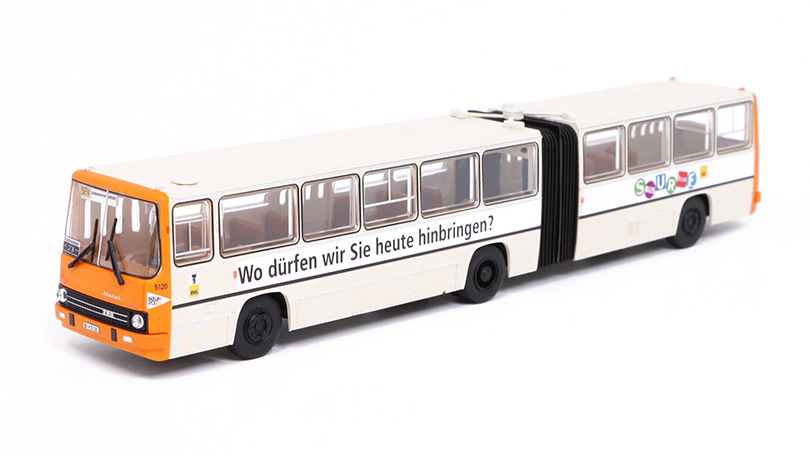 Ikarus 280.02 BVG / Eigenwerbung 1:87 - Brekina