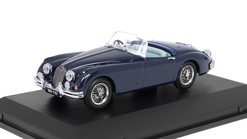 Jaguar XK 150 Roadster modrý 1:43 - Oxford