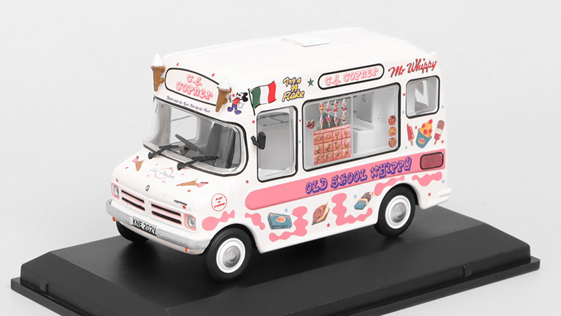 Bedford CF Morrison C.J.Copner Ice Cream Van 1:43 - Oxford