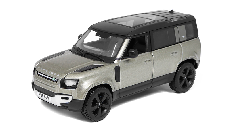 Land Rover Defender 110 2022 zelený - 1:24 Bburago