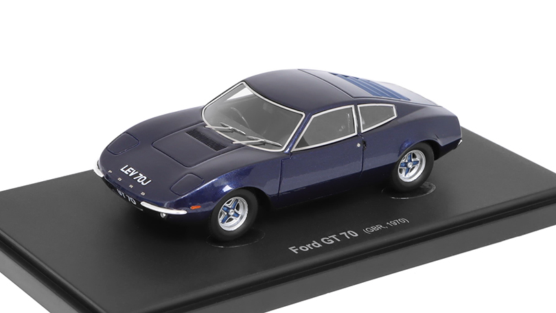 Ford GT 70 GBR 1970 modrý 1:43 - AUTOCULT