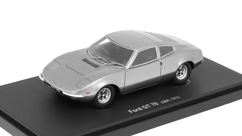 Ford GT 70 GBR 1970 šedý 1:43 - AUTOCULT