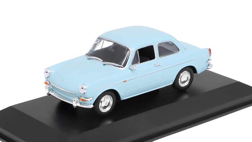 Volkswagen 1600 1966 modrý 1:43 - MAXICHAMPS