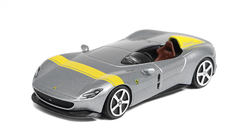 Ferrari Monza SP1 2018 šedá 1:43 Bburago 