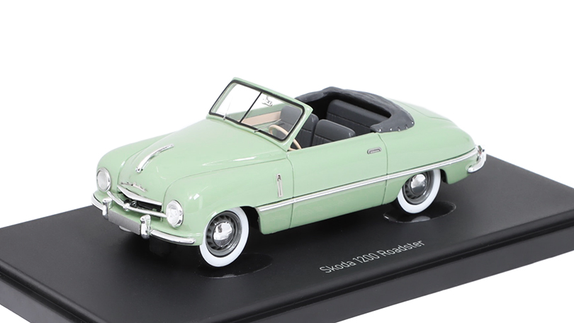 Škoda 1200 Roadster 1950 Open 1:43 - AUTOCULT