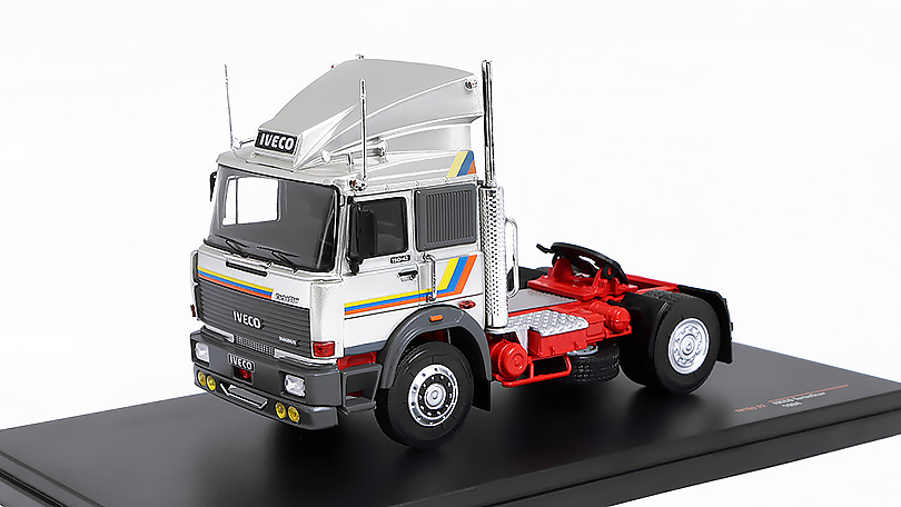 Iveco TurboStar 1984 šedý 1:43 - IXO Models