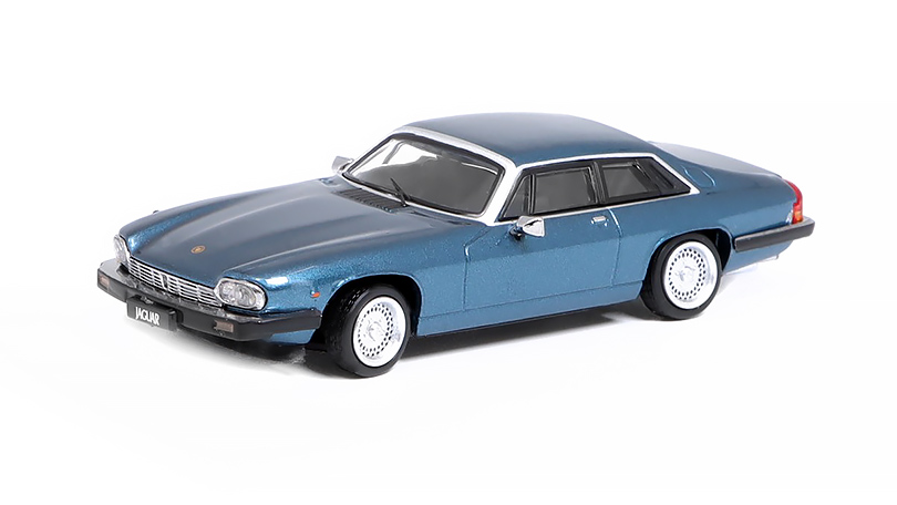 Jaguar XJS V12 1984 modrá 1:64 - BM Creations