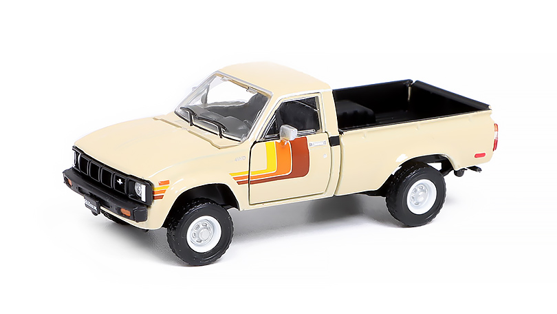 Toyota Hilux 1980 LHD béžová 1:64 - BM Creations