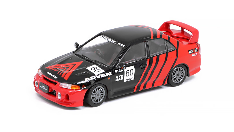 Mitsubishi Lancer Evolution IV #60 Advan 1997 1:64 - BM Creations