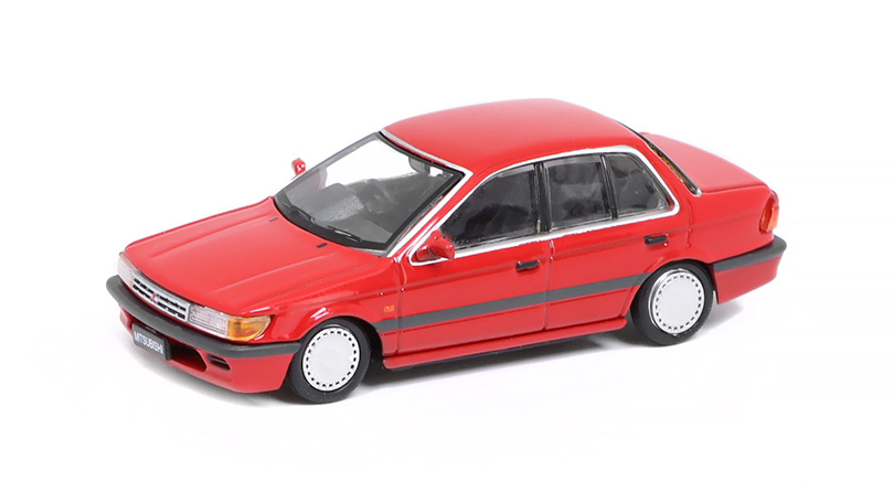 Mitsubishi Lancer GTi 1988 RHD červená 1:64 - BM Creations