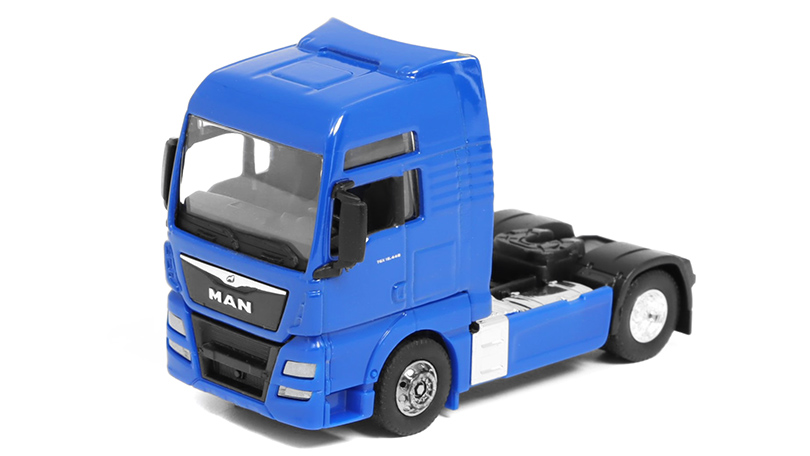 MAN TGX XXL 2019 tahač modrý 1:64 - Welly