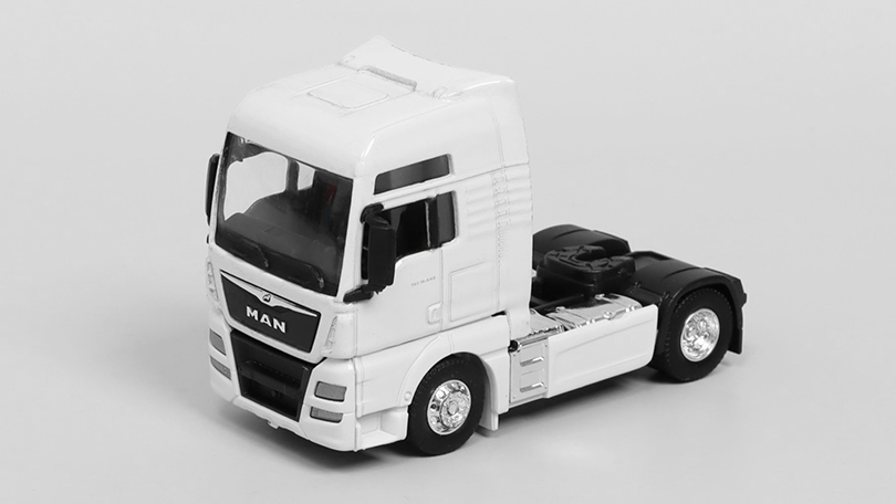 MAN TGX XXL 2019 tahač bílý 1:64 - Welly