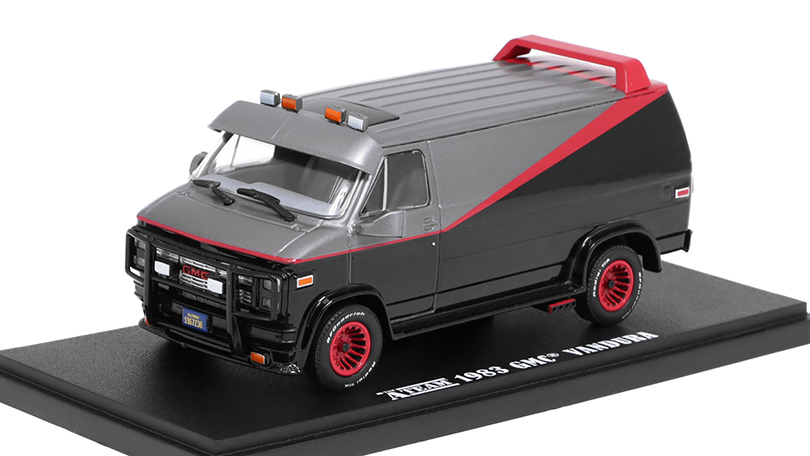 GMC Vandura Cargo G. Series Van A-Team 1983 1:43 - GreenLight