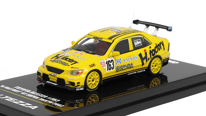 Toyota Altezza RS200 #163 "H Factory" Super Taikyu 2002 1:64 - INNO Models