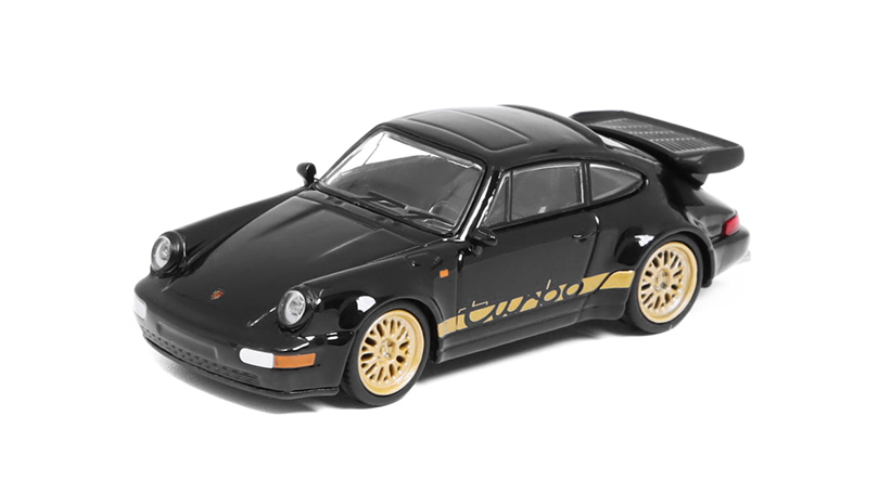 Porsche 911 Turbo černá 1:64 - TARMAC / Schuco