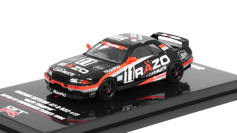 Nissan Skyline GT-R R32 #11 "Razo Trampio" Japan 1994 1:64 - INNO Models